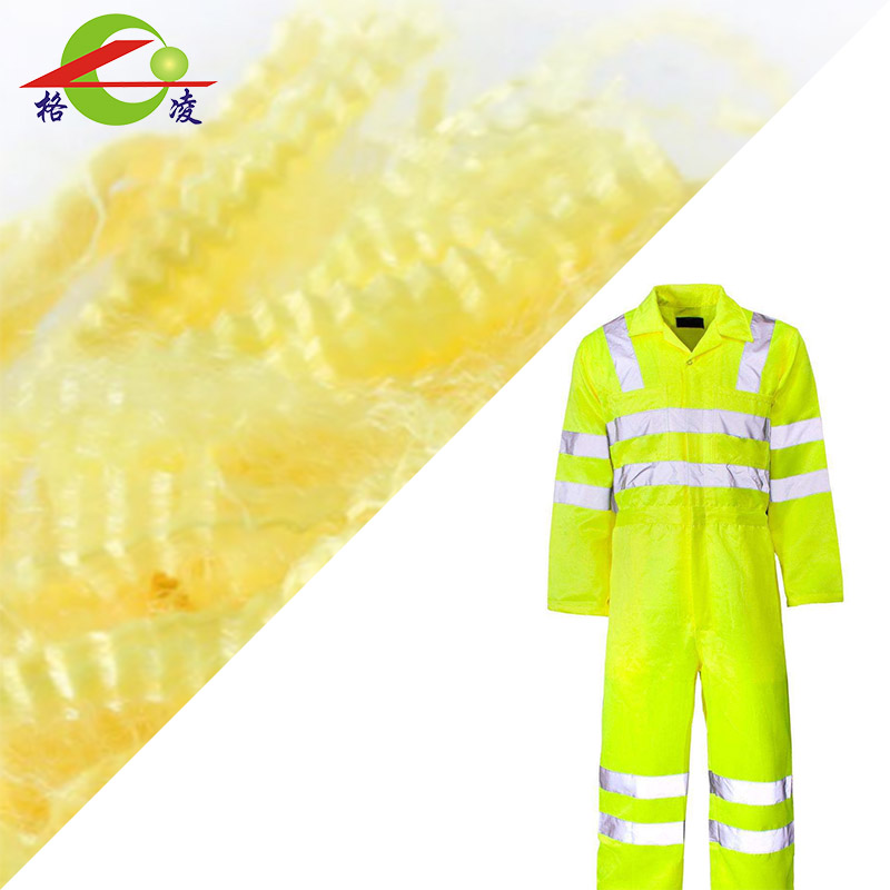 Para-aramid stiftfiber
